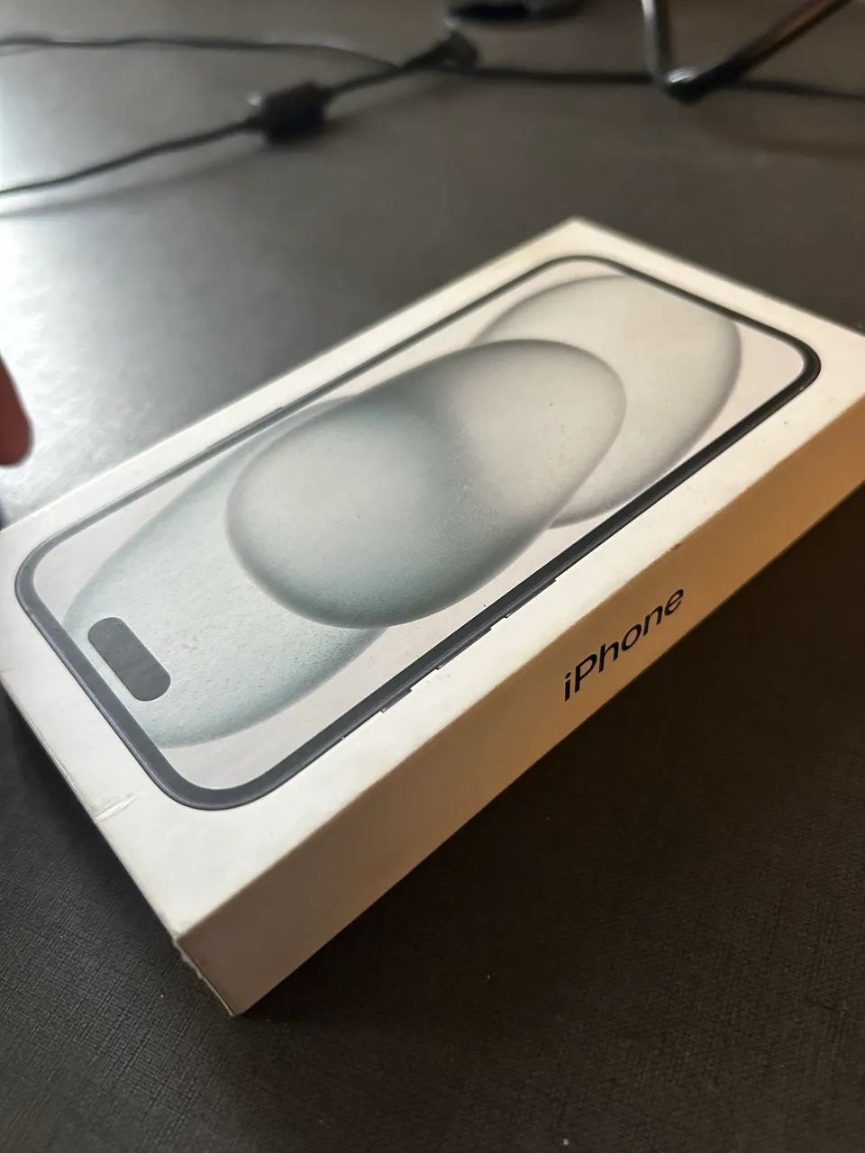 Caixa iphone 15 258gb