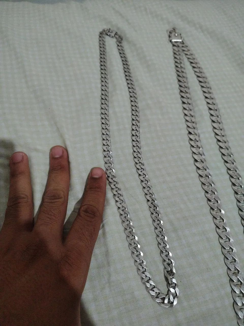 CORDA DE PRATA 10M e 15 M    , CHEGA PRA ROLO  - Foto 2