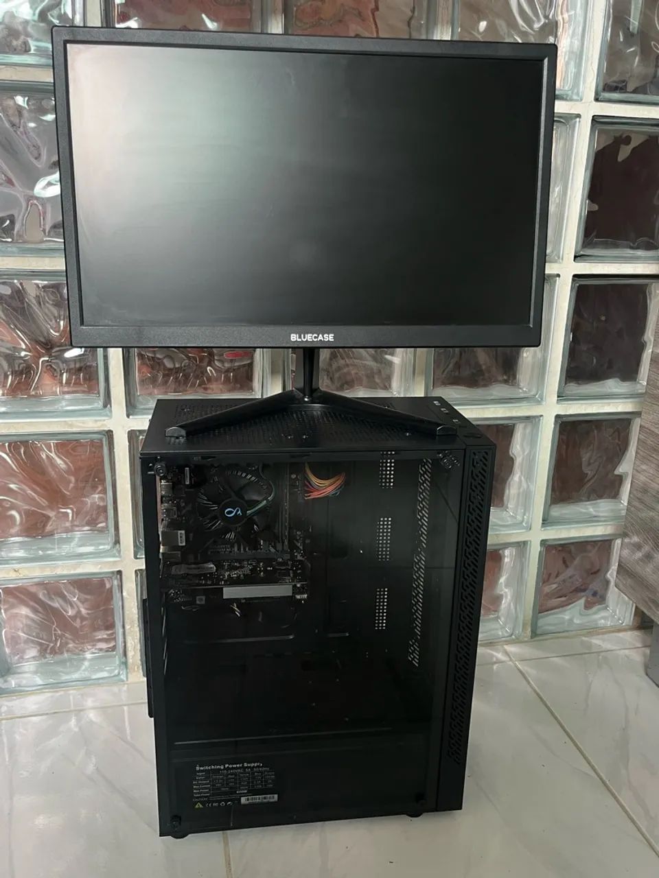 Pc gamer+monitor 19 polegadas 