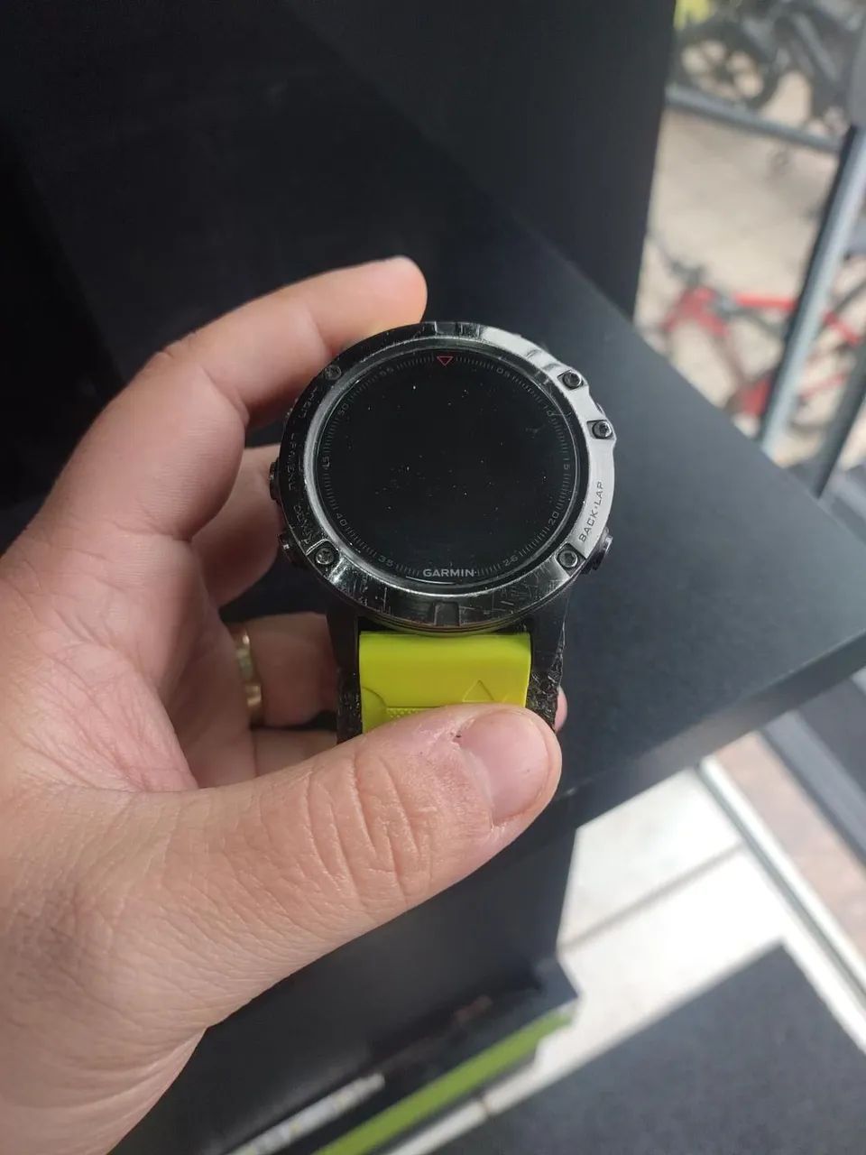 Relógio Garmin Fênix 5x safira  - Foto 4