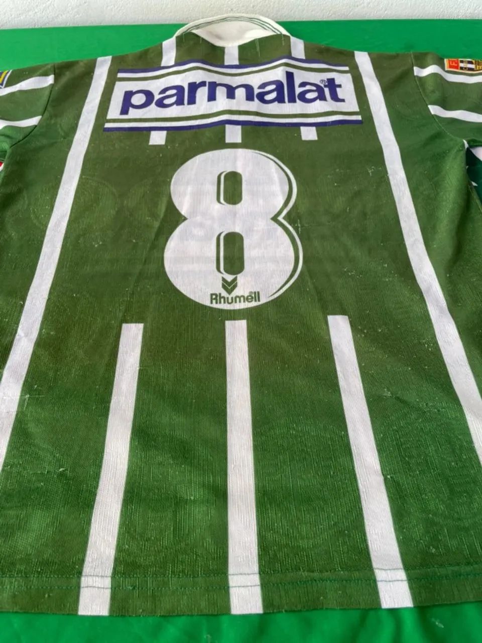 Camisa Palmeiras Parmalat 1993/94 - Tamanho G - Foto 6