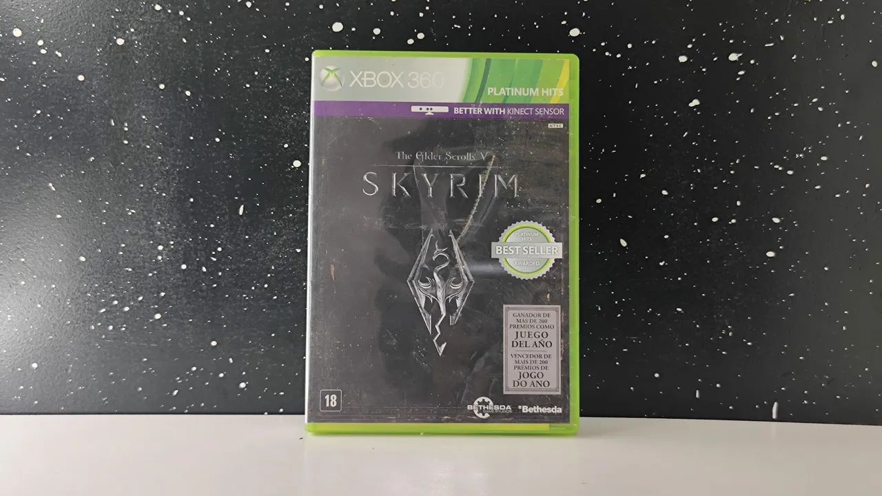 Jogo Skyrim de Xbox 360 