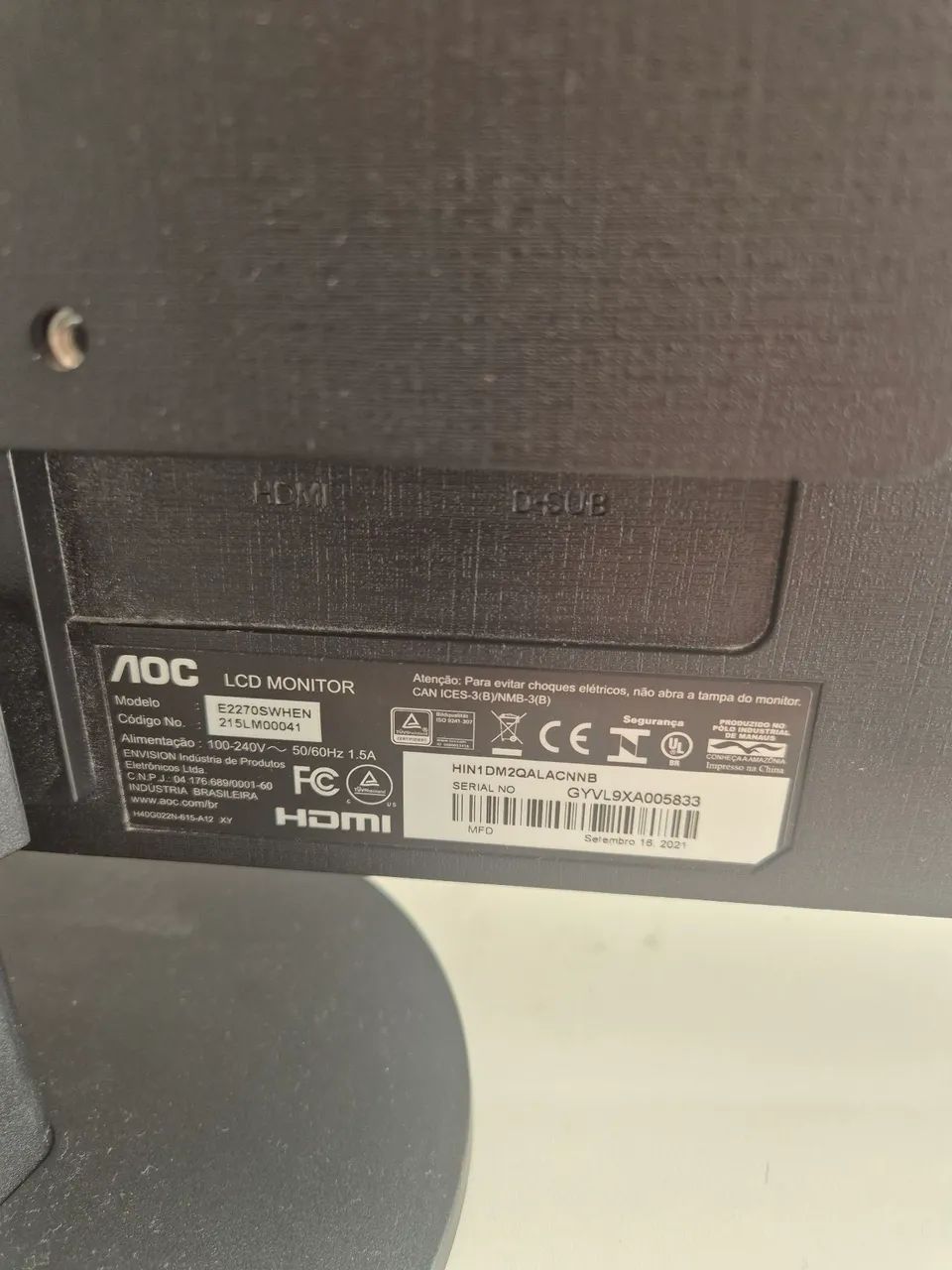 Monitor AOC 23" - Foto 3