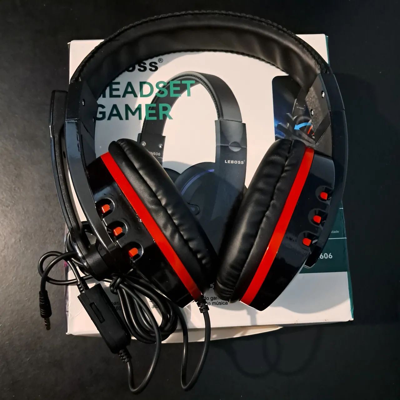Fone de Ouvido Headset Gamer Lehmox