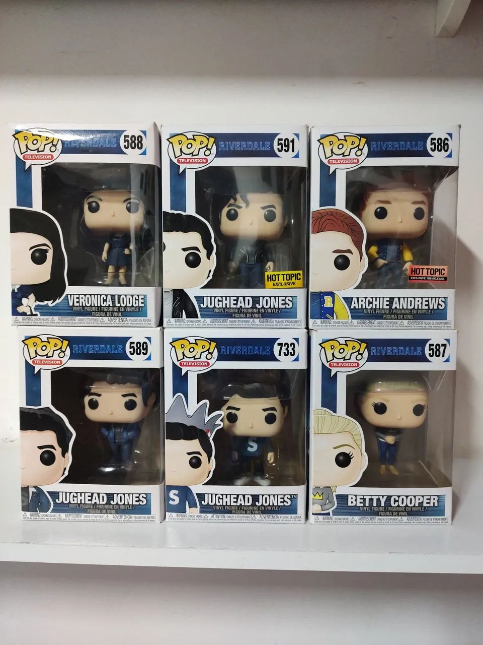 Set de Funkos da série Riverdale 1a wave