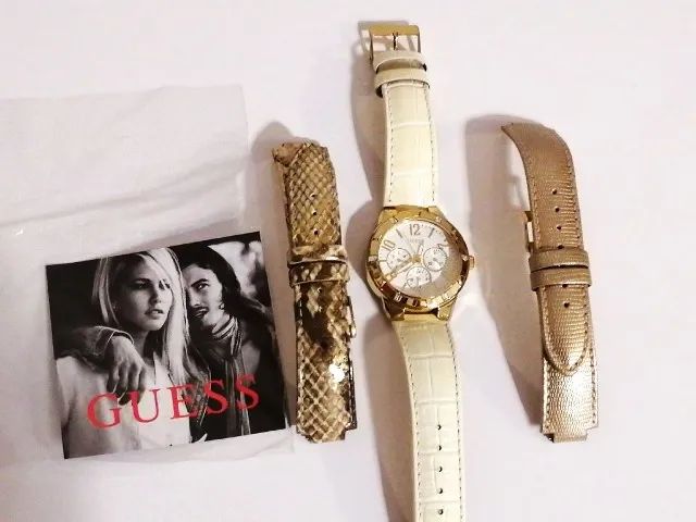 Relógio Guess Original U0163L4 troca pulseiras - Foto 5