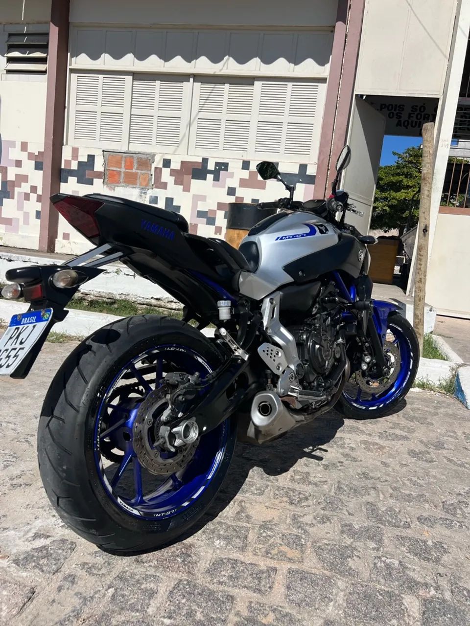 MT-07 2017 cinza  - Foto 2