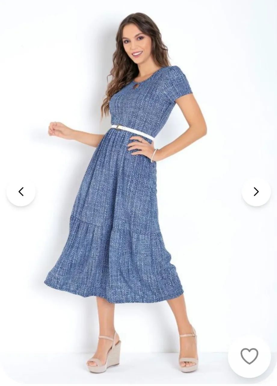 Vestido que não precisa passar ferro! 