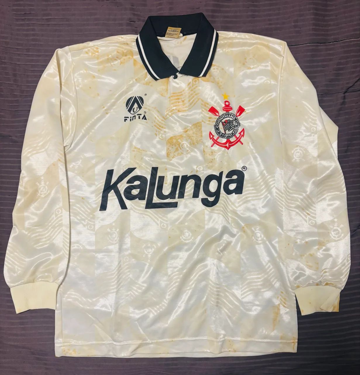 Camisa 8 Corinthians Kalunga 1990 - Foto 2
