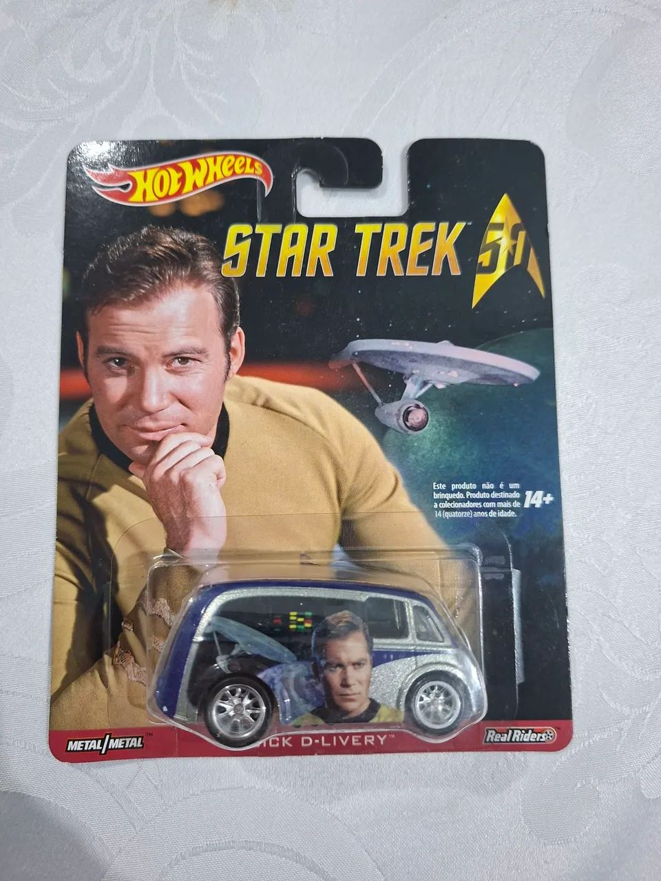 Hot Wheels Premium - Star Trek 50th Anniversary, modelo Quick D