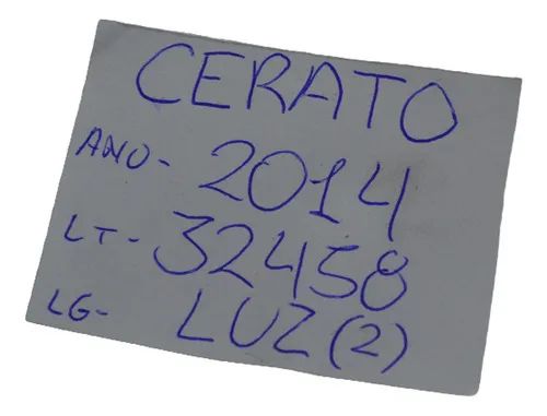Luz Cortesia Interna Teto Kia Cerato 2013 2014 Original - Foto 5