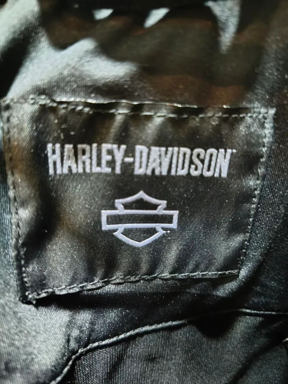 Jaqueta Harley-Davidson feminina Chisel Denim Trucker Riding Jacket  - Foto 4
