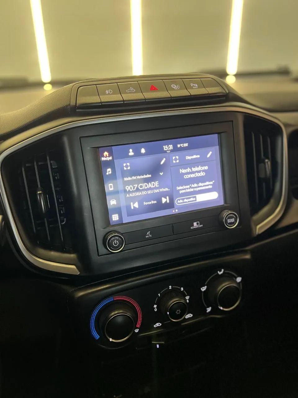 Fiat Strada Volcano 1.3 Flex 8V CD 2021 - Foto 5