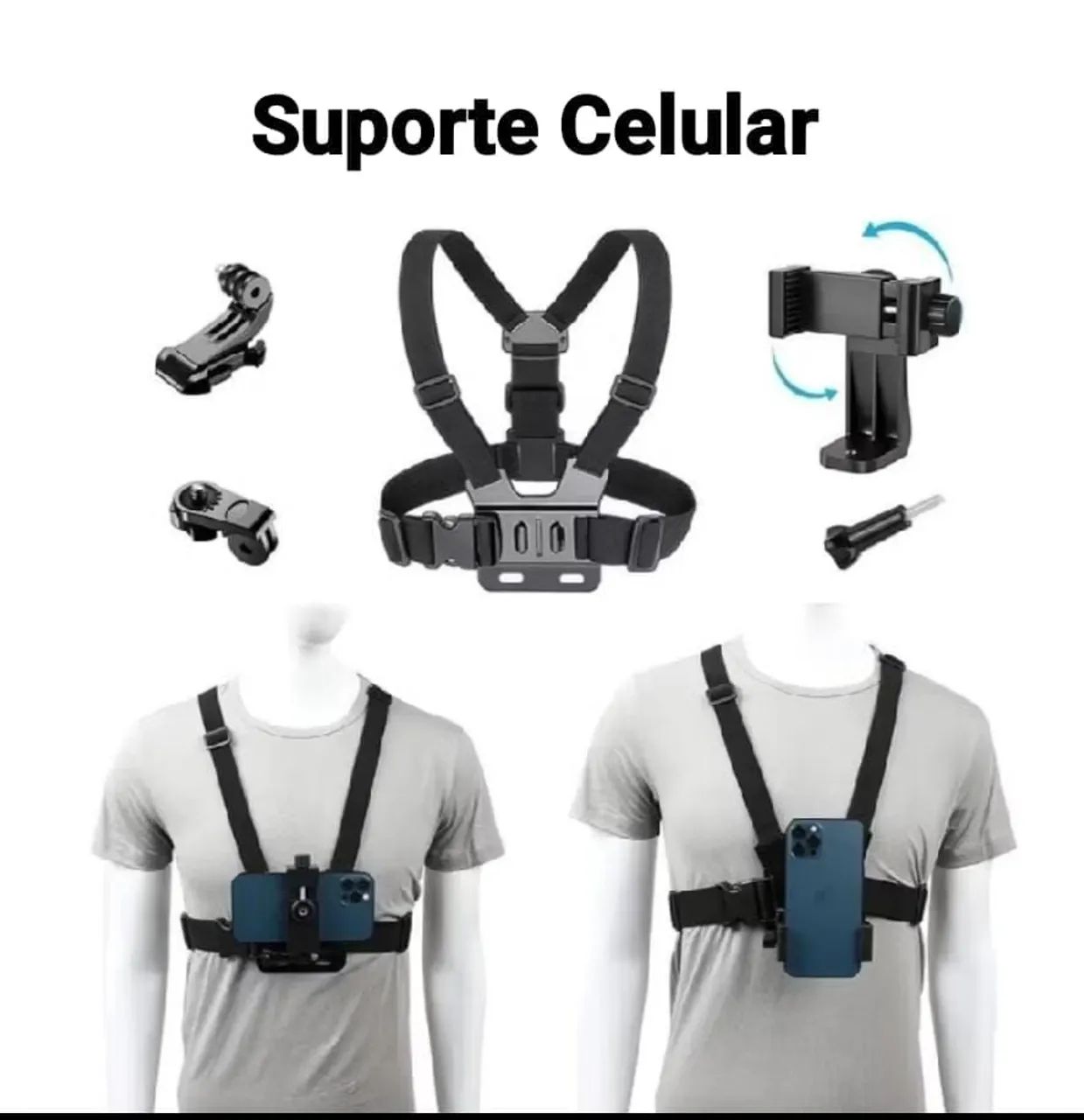 Suporte Celular para Moto ou Bike Vários Modelos - Foto 4