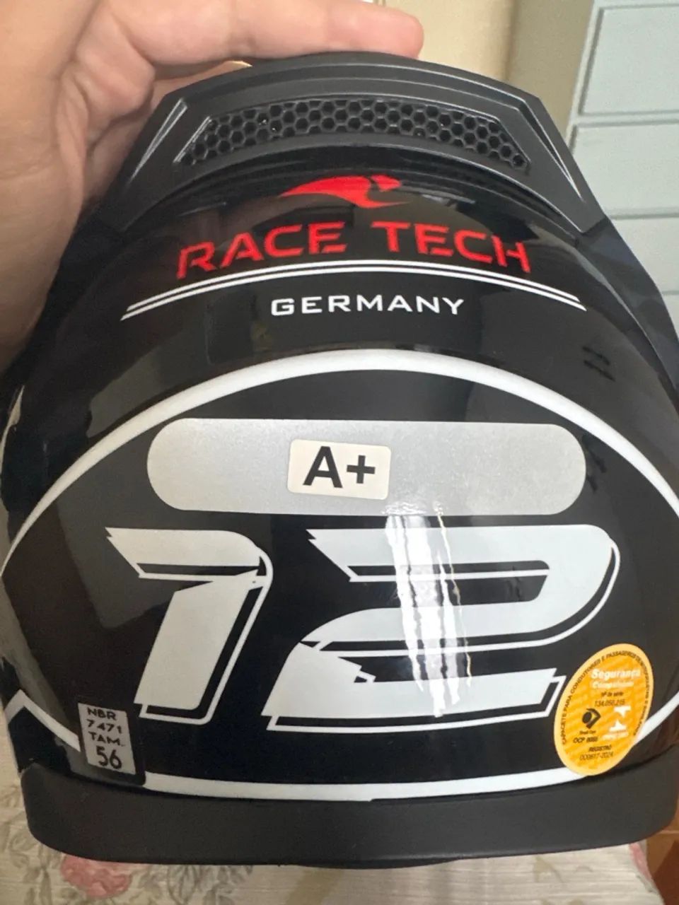 Capacete Race Tech Germany - Foto 5