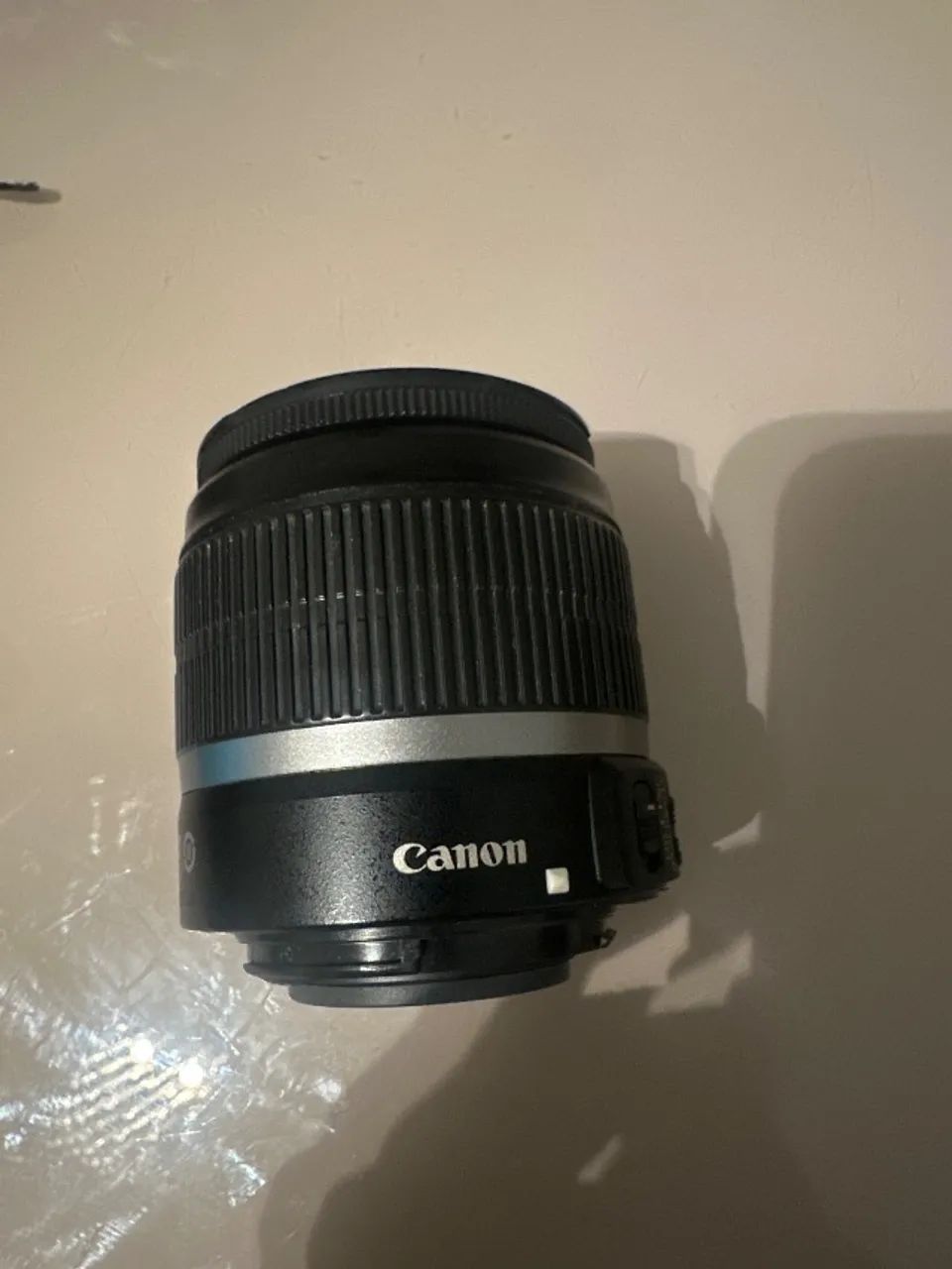 Lente cannon 18-55mm c/ pequeno fungo - Foto 2