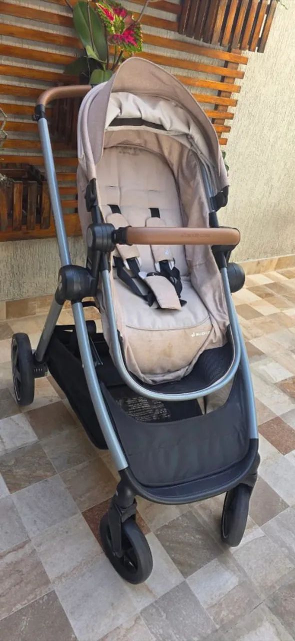 Carrinho bebe Maxi Cosi Anna com bebê conforto  - Foto 4