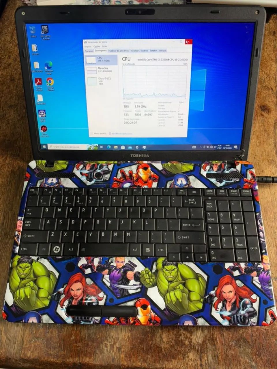 Notebook Toshiba Satélite C655-55235 