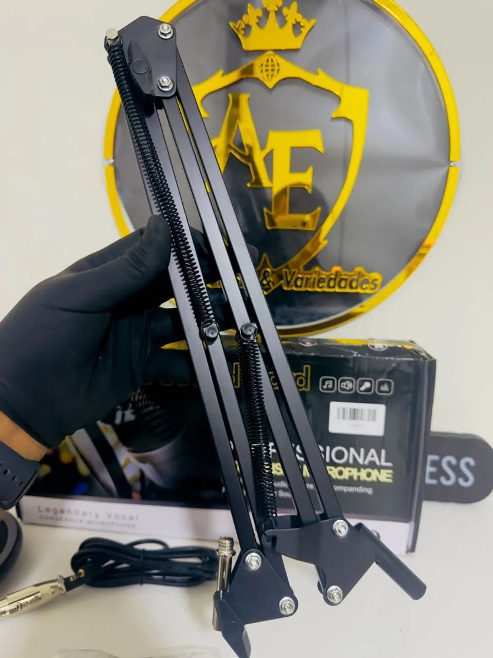 Microfone condensador profissional  - Foto 4