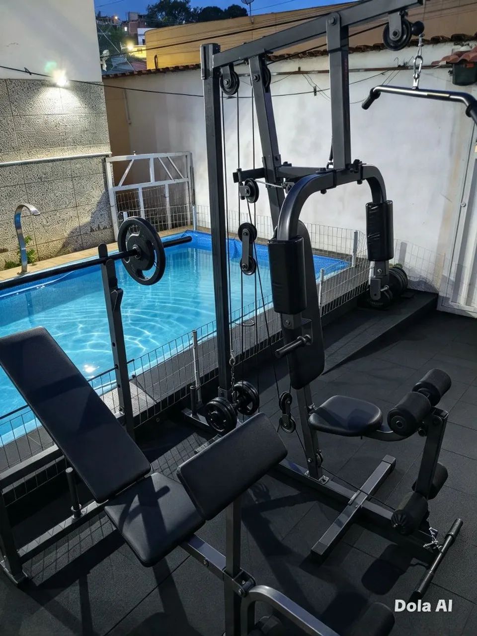 Aparelhos de musculação 