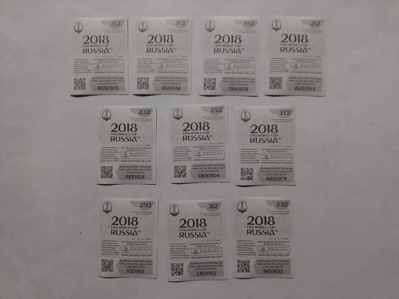 FIGURINHAS WORD CUP 18 - ED. PANINI - Foto 2