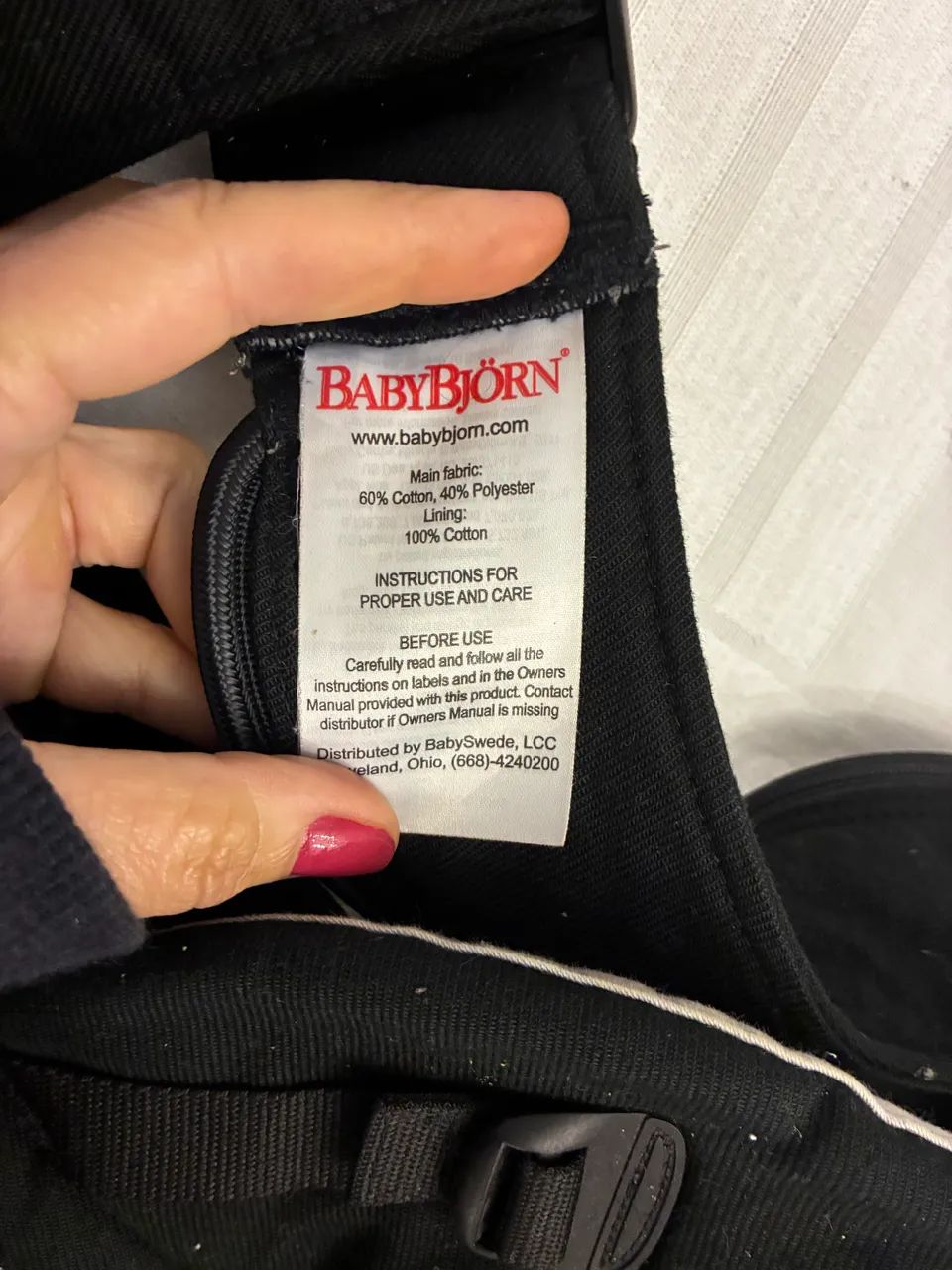 BabyBjörn Original - Semi Novo, comprado em NY!!  - Foto 5