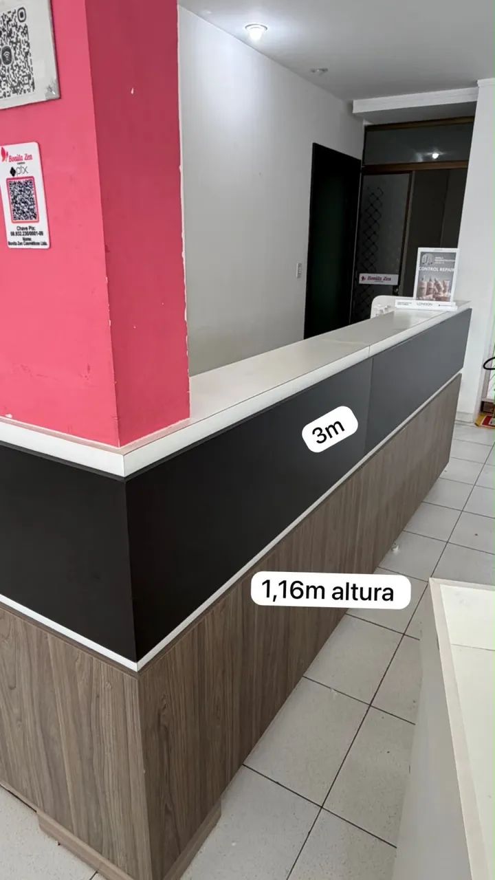 Balcão Caixa para comércio  - Foto 2