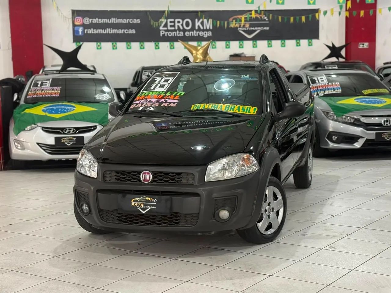 Fiat Strada Working Hard 1.4 Fire Flex 8V CS 2018