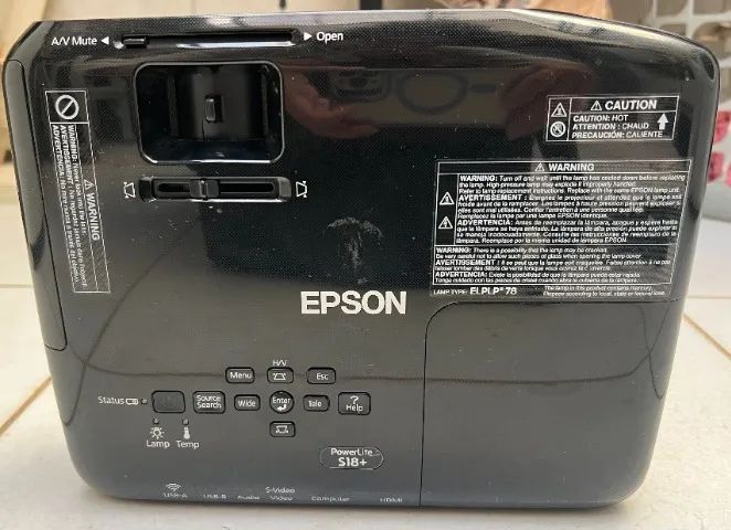 Data Show e Retroprojetor Epson POWER LITE S18+ power Lite - Foto 2