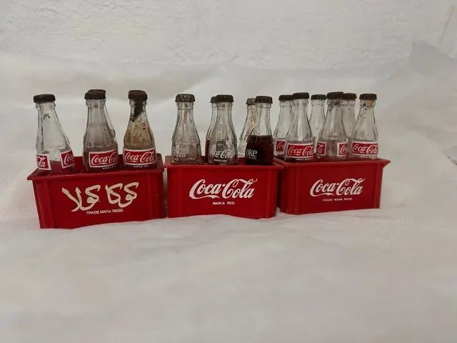 Kit 03 Mini Engradados Coca Raridade (Usado) - Foto 2