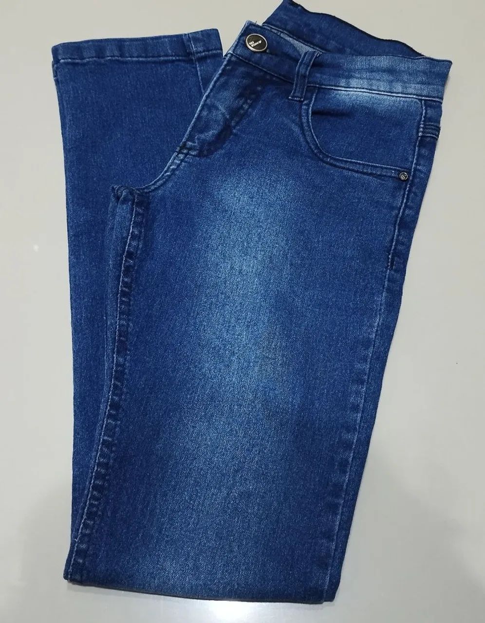 Calça jeans Denim Elastano Tam 10 da Pollice Office - Foto 4