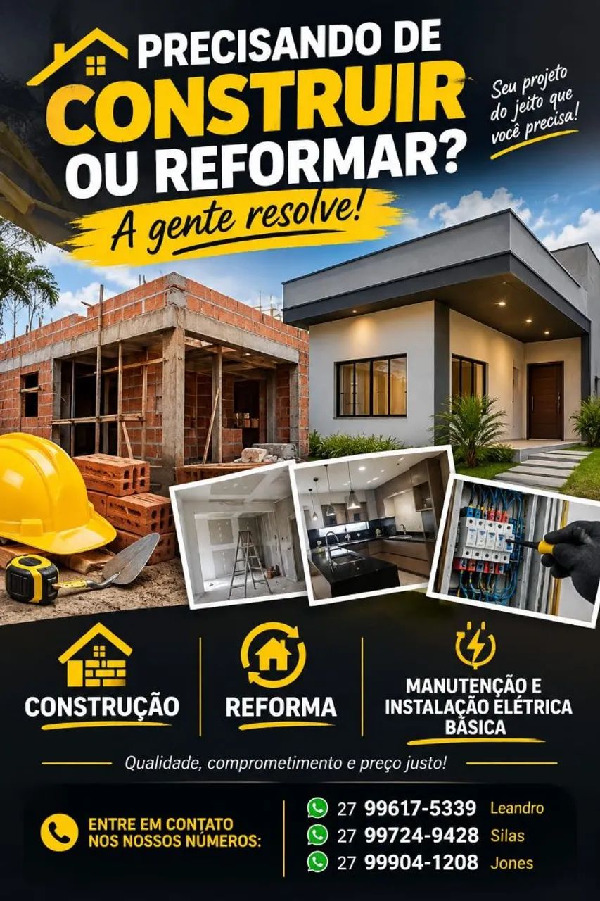 Construir ou reformar
