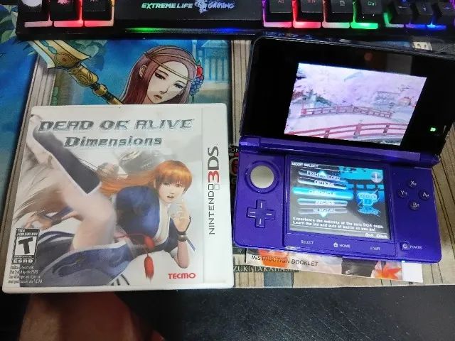 DEAD OR ALIVE DIMENSIONS ORIGINAL - NINTENDO 3DS - Jogos de Vídeo
