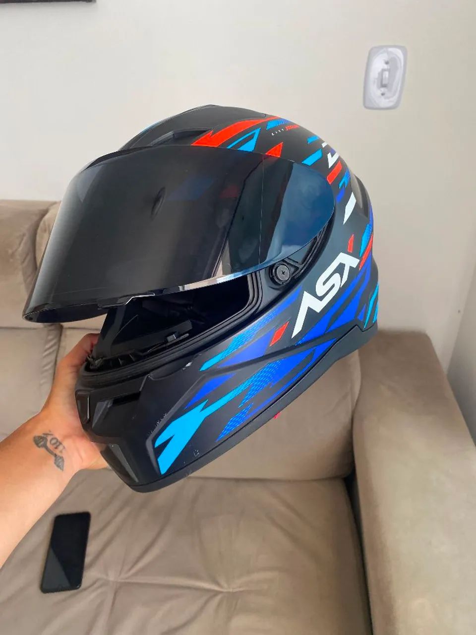 Capacete asx  - Foto 2