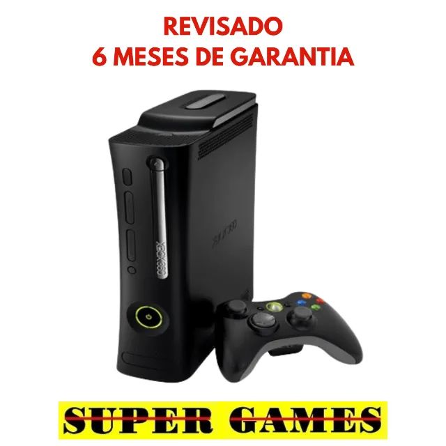 Xbox 360 Elite 120gb placa Jasper, Loja física 18 anos de mercado