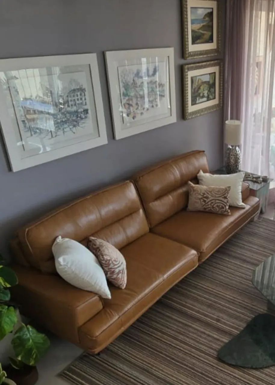 SOFÁ EM COURO GENUÍNO  - Foto 3