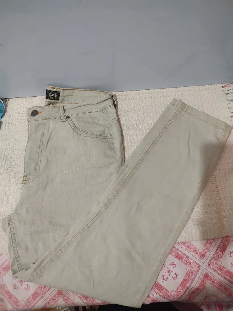 Calça Jeans Unisex Da Lee Tamanho 38 