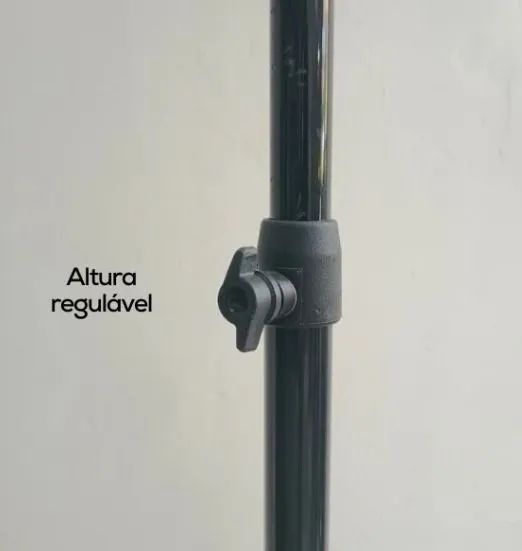 Arara retrátil de 1m Preta (sem rodinhas) - Foto 4