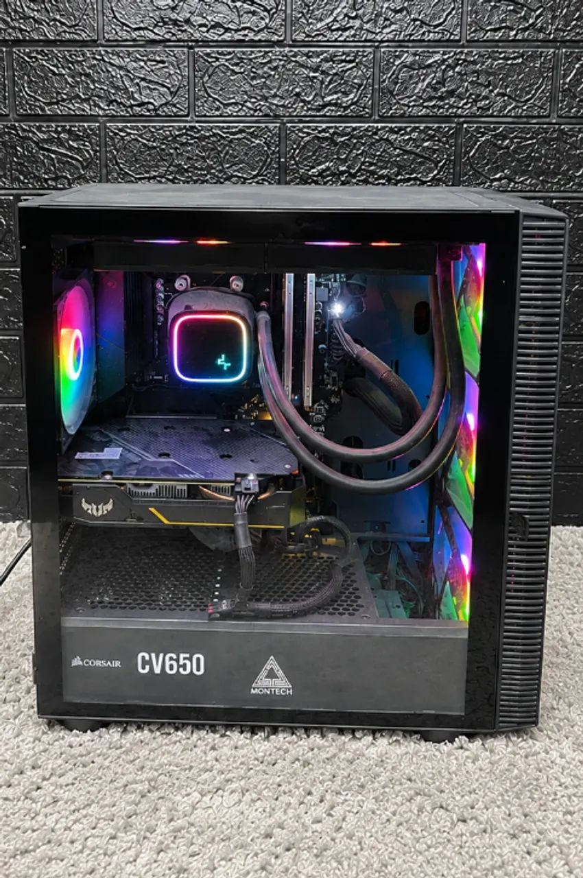 PC Gamer Ryzen 7 5800X3D | RTX 3060 Ti 8GB | 16GB CL14 | SSD NVMe 1TB | Completo c/ Caixas - Foto 2