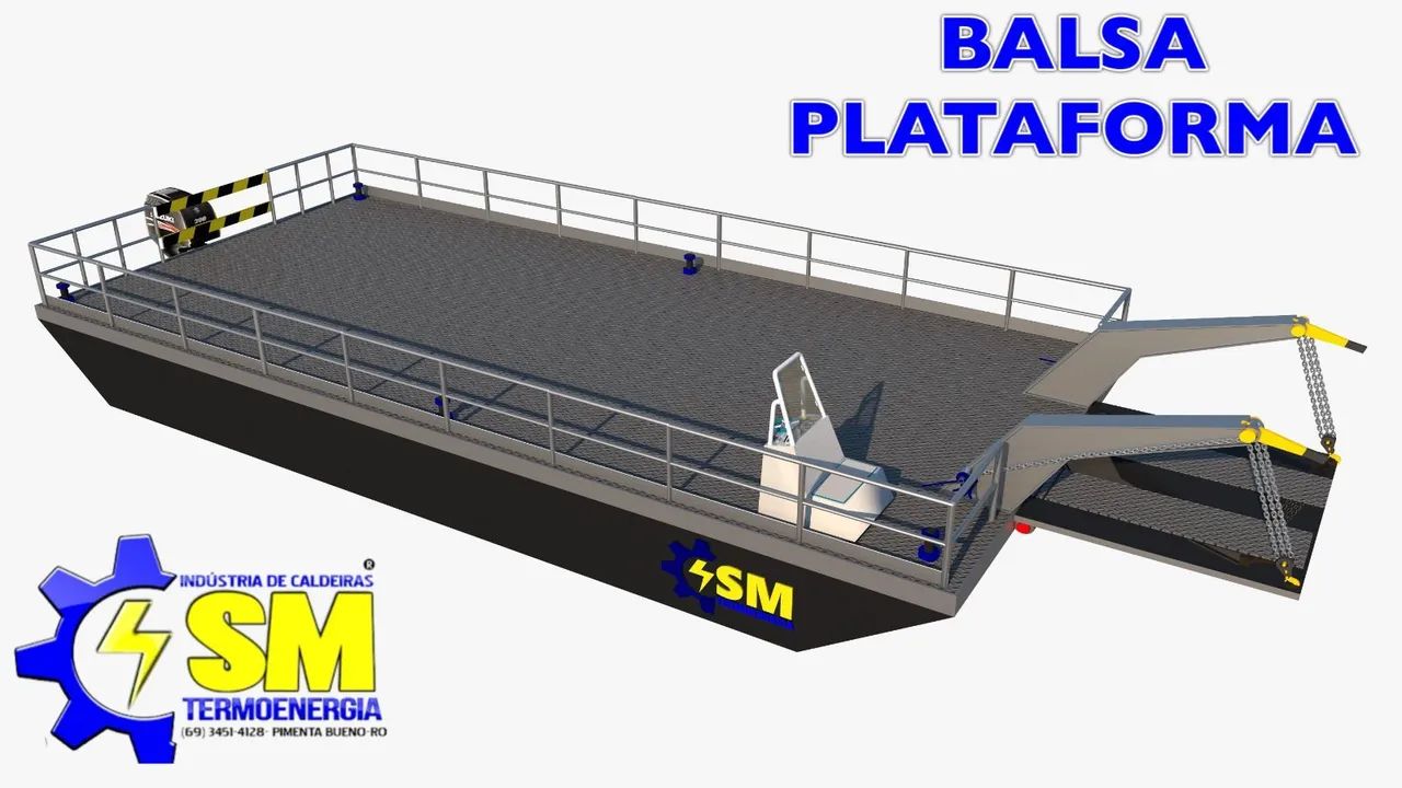 Balsas flutuantes navegação  - Foto 4