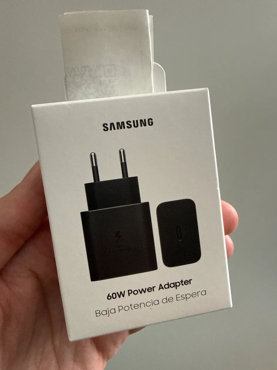 Novo carregador Samsung original 60W com NF