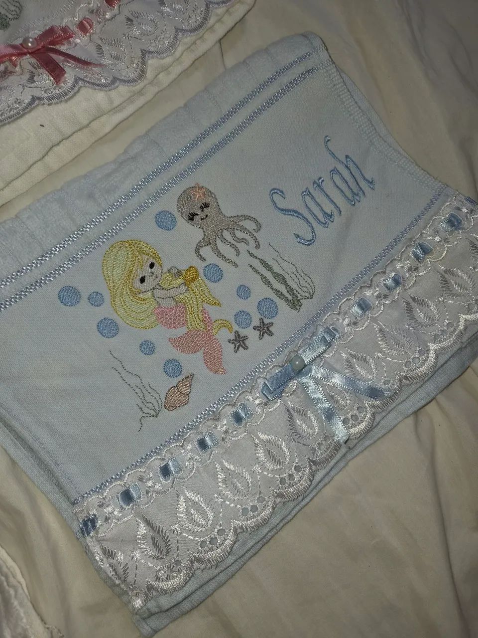 Toalhinhas com o nome Sarah  - Foto 3