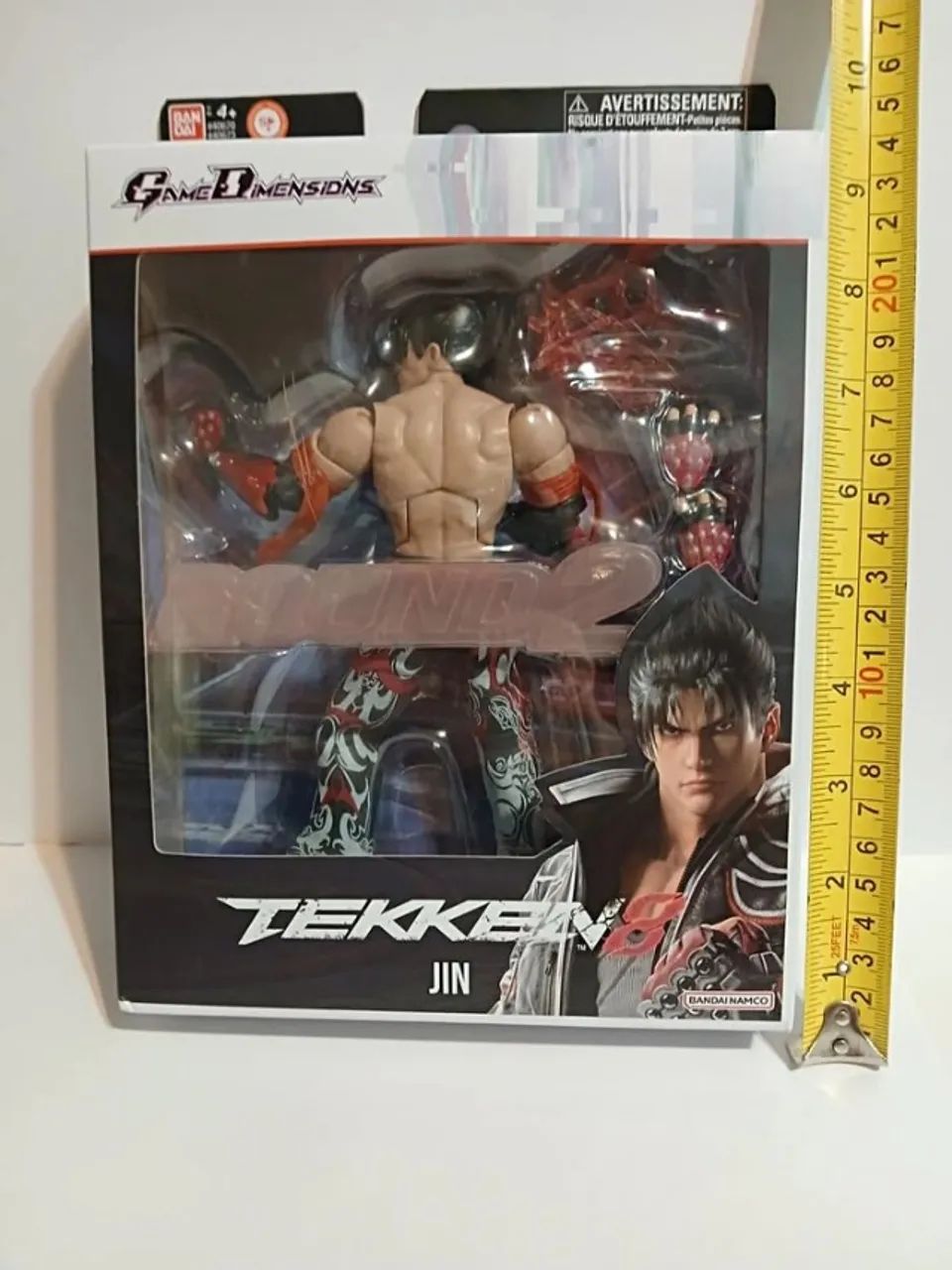 Action Figure Jin Kazama Tekken 8 - Game Dimensions Bandai
