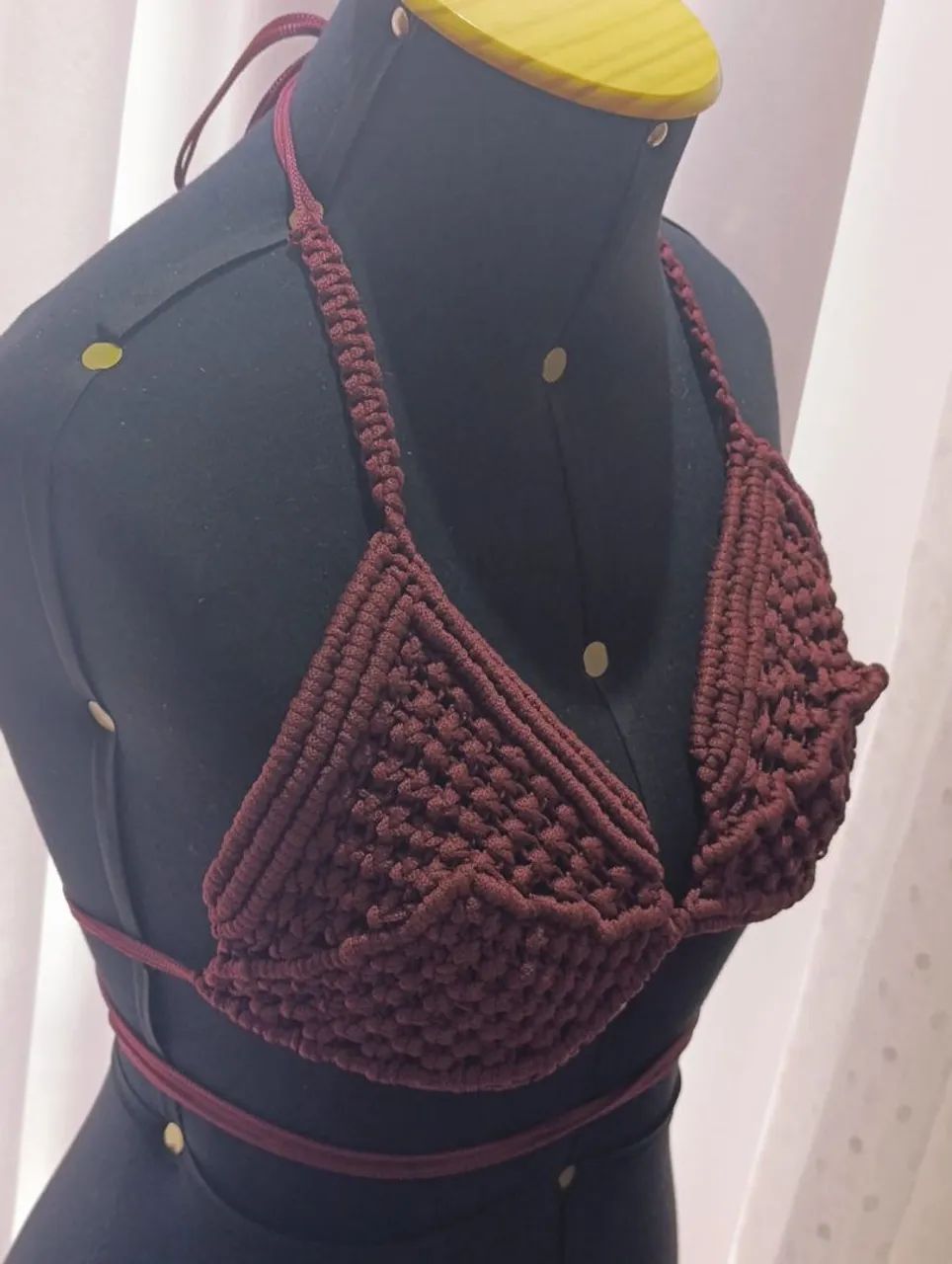 Top em Macramé  - Foto 4