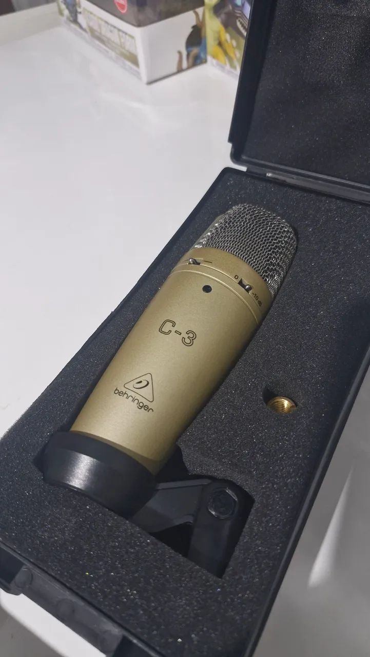 Microfone condensador Behringer C-3 - Foto 2