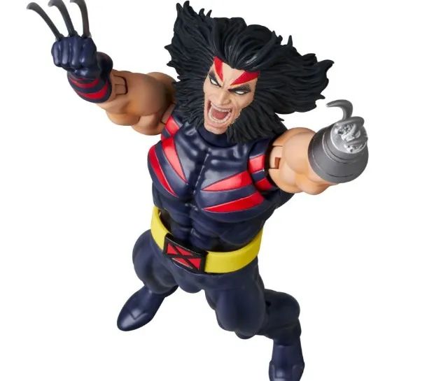 MAFEX 249 WEAPON X AOA Wolverineウルヴァリン Figura de ação Mafex No.249 Weapon X( Wolverine)(Age of Apocalypse