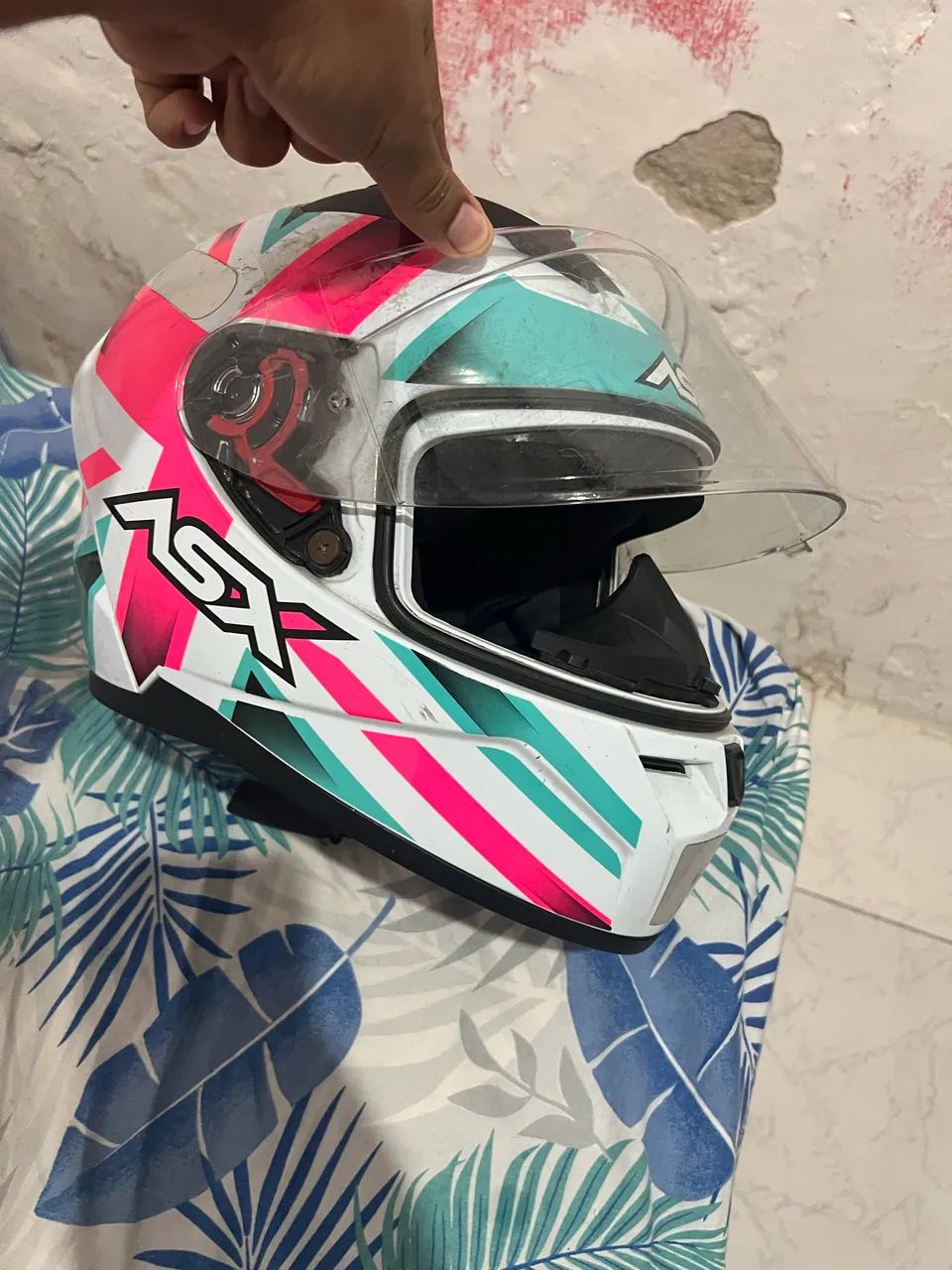 Capacete asx - Foto 3