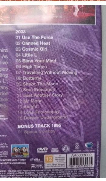 DVD Jamiroquai - Live at Montreux 2003 NOVO LACRADO - CDs, DVDs