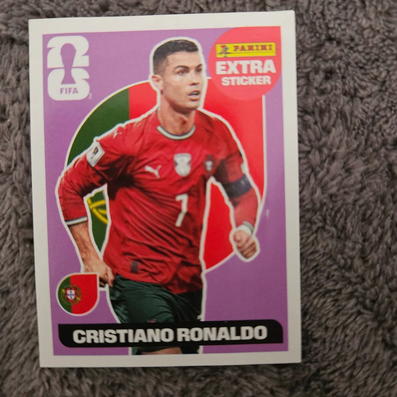 Figurinha legend Cristiano Ronaldo 