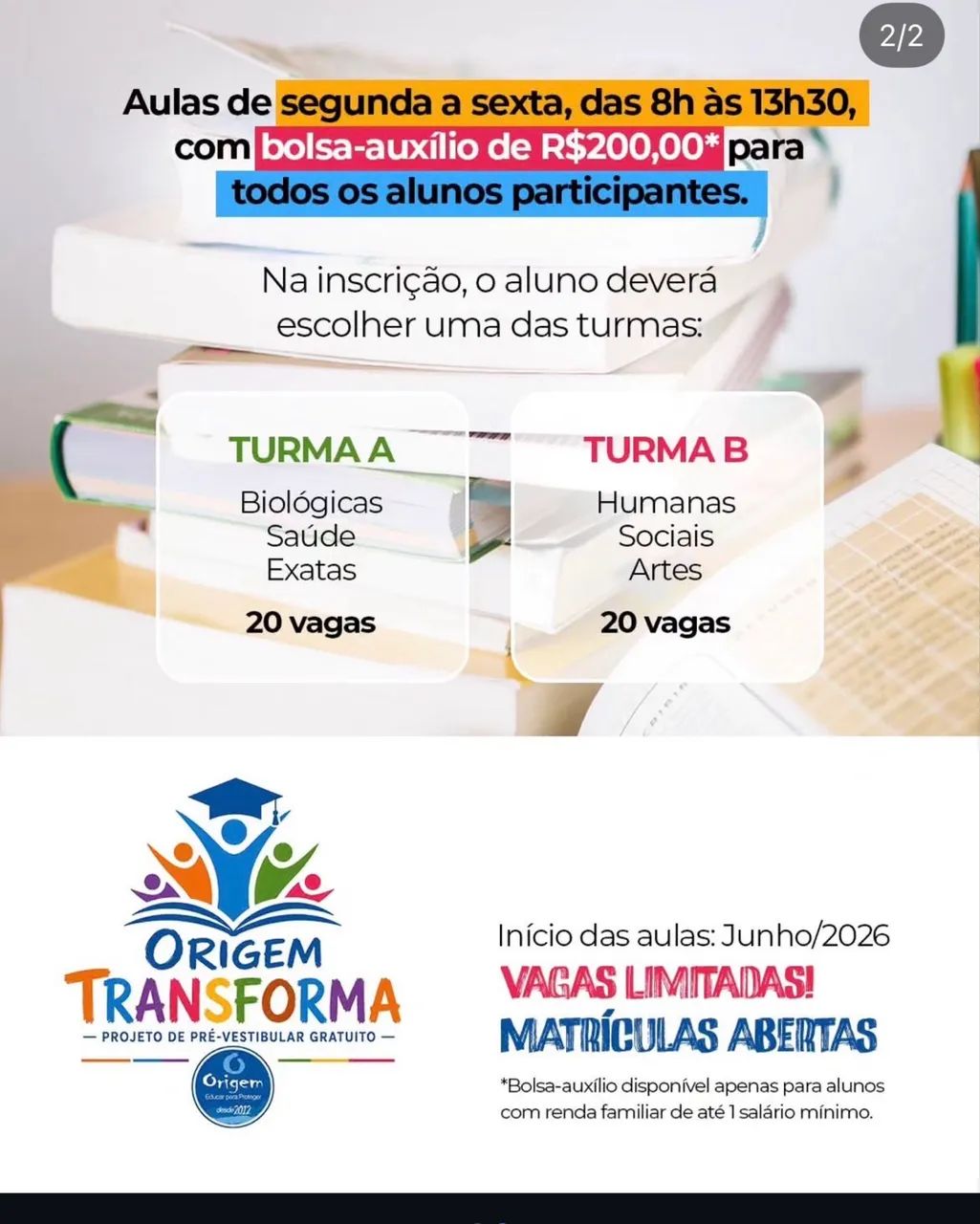 Pré vestibular social  - Foto 2